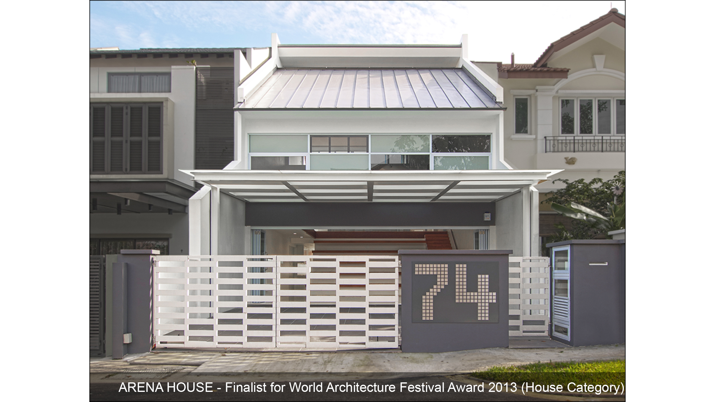 Exterior of Arena House